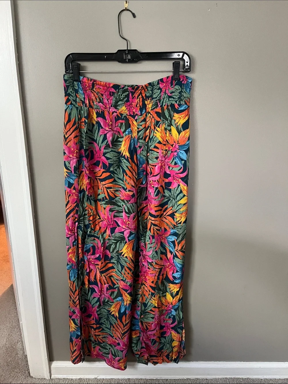 Tropical Swim Coverup Pants - Picture 3 of 5